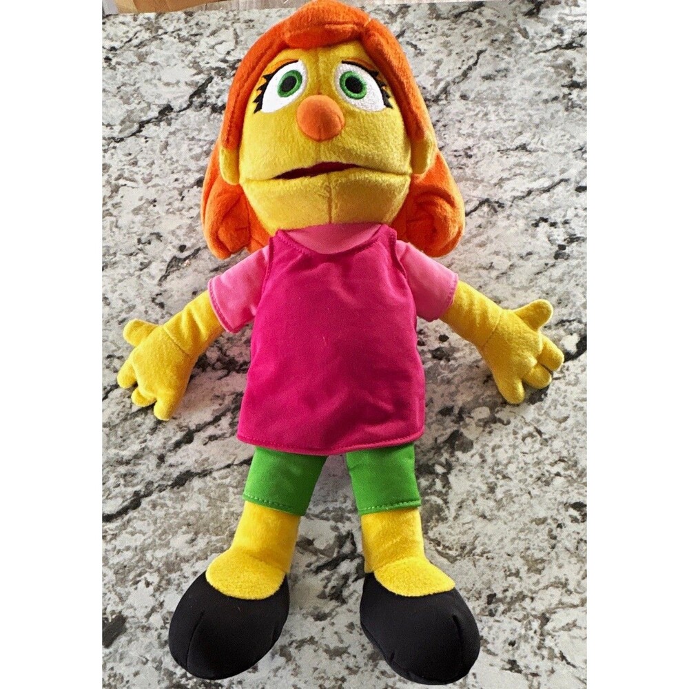 GUND Sesame Street Julia Plush Doll Small 6-14 in 2018 Age 3-4 MPN 4060403